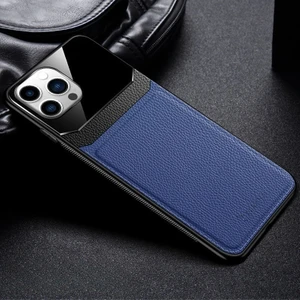 Apple - iPhone 14 Pro Max Zebana Lens Deri Kılıf