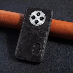 Xiaomi Redmi 14C Zebana Kartlıklı Pu Deri Kılıf