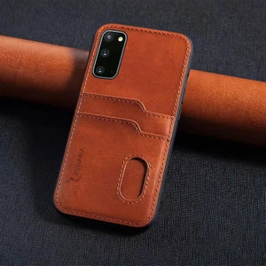 Samsung Galaxy S24 Fe Zebana Kartlıklı Pu Deri Kılıf