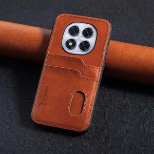 Xiaomi Redmi Note 14 Pro 5g Zebana Kartlıklı Pu Deri Kılıf