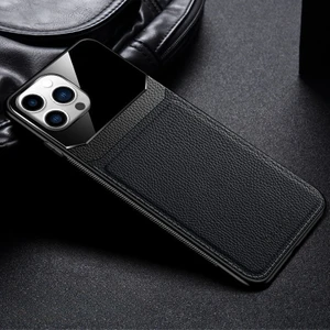 Apple - iPhone 14 Pro Max Zebana Lens Deri Kılıf