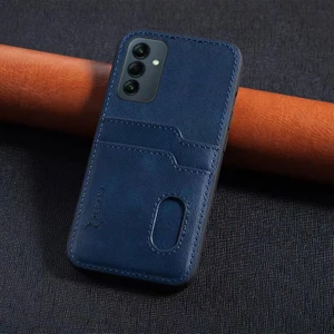 Samsung Galaxy A34 Zebana Kartlıklı Pu Deri Kılıf