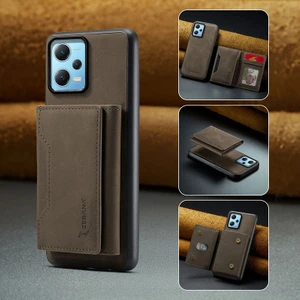 Xiaomi - Redmi Note 12 Pro 5g Zebana 2in1 Elite Class Cüzdanlı Deri Kılıf