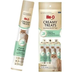 Me-O Gold Creamy Ton Balıklı ve Prebiyotikli Sıvı Kedi Ödül Maması 4 Adet 15 gr