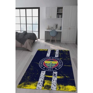 Doruklar Home Collection Kaymaz Taban Makinada Yıkanabilir Dijital Baskı Modern Desenli Genç Odası ve Çocuk Odası Halısı Dot Taban Halı