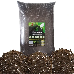 100 Litre Perlitli Ithal Torf Toprak, Fide Tohum Torfu, Perlit Katkılı, Çiçek Toprağı, Steril Torf, Menekşe Toprağı, Köklendirme Torfu