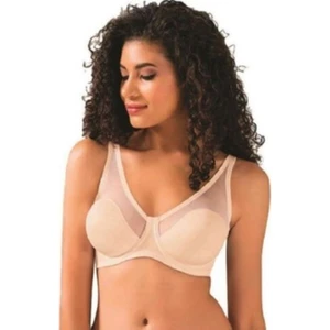 Le Jardin Toparlayıcı Tül Detaylı Soft Cup C Sütyen Ten Rengi Beden 85C