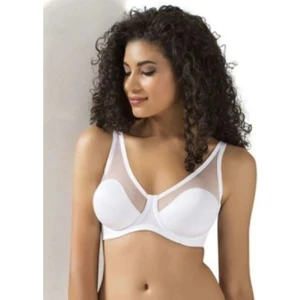 Le Jardin Toparlayıcı Tül Detaylı Soft Cup C Sütyen Beyaz Renk Beden  85C