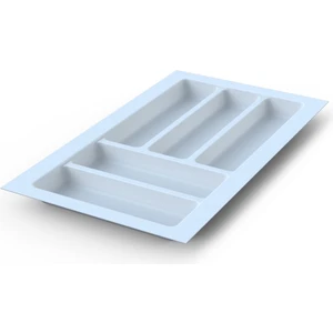 Mutfak Çekmece Içi Beyaz Modüler Kaşıklık 29CM x 48CM (Yanlar ve Boydan 4cm Kesilebilir)