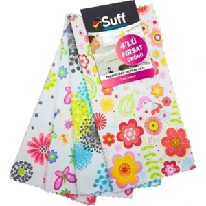 4lü Mikrofiber Mutfak Bezi 32X32 cm