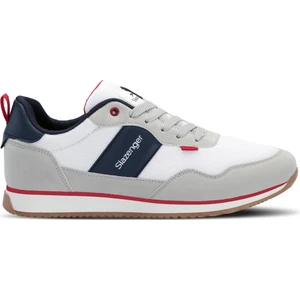 OCUNTY Erkek Su Geçirmez Sneaker Koşu & Yürüyüş Ayakkabısı Beyaz