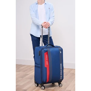 U.S. Polo Assn. 24031-24032 Orta Boy Ultra Light Hafif Lüx Kumaş Tekerlekli Valiz
