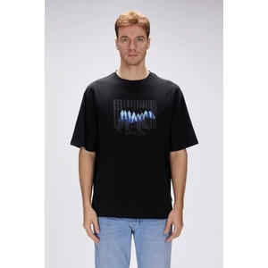 Bad Bear Reid Siyah Erkek Oversize Tişört