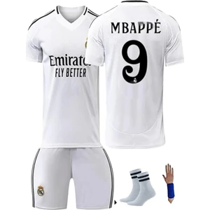 24/25 Sezon Mbappe 9 Numara Real.madrid. Çocuk Forma Takımı