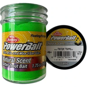 Power Bait Natural Scent Glitter – Spring Green Garlic