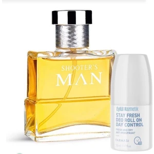 Stay Fresh Deo Roll On Day Control 50 ml & Farmasi Shooter's Man Erkek Parüm 100 ml