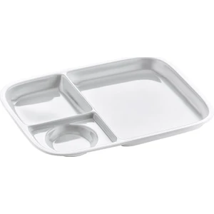 Albayrak Melamin MK102 Çocuk Grubu 4 Bölmeli Kahvaltılık-Beyaz