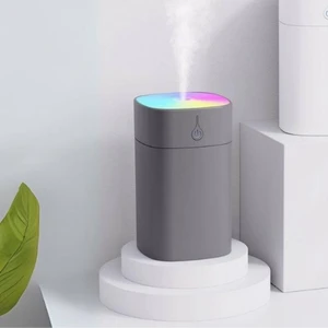 Humidifier 400 ml Ulrasonik Hava Nemlendirici Buhar Makinesi ve Aroma Difüzörük - Oda Kokusu Hediyeli