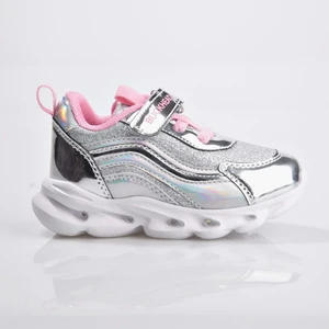 Glossy Shiny Çocuk Spor Ayakkabı 4430 Silver
