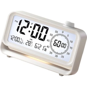 Armasse Led Masa Saat  Alarm Timer  Şarjlı