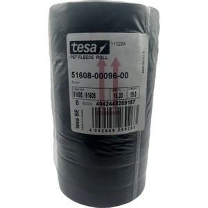 51608 Siyah Bez Bant 19 mm x 15 Metre-8'li Set