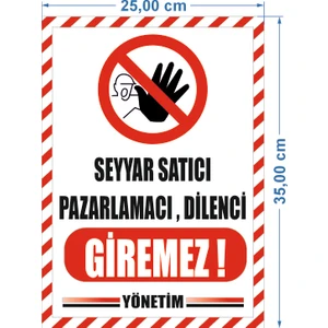 ZS Demir Seyyar Satıcı Giremez