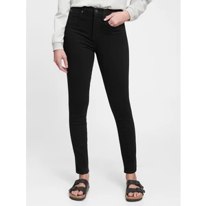 Kadın Siyah High Rise True Skinny Washwell™ Jean Pantolon