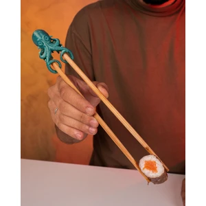2 Adet Ahtapot Chopstick Yardımcı Aparatı - Yeniden Kullanılabilir Chopstick Tutucu