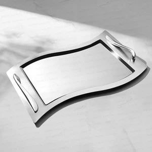 Lara Sade Çay Tepsi - 50X31 cm