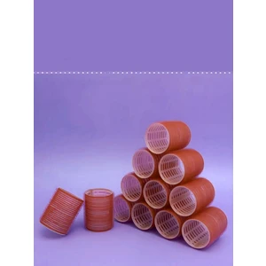 TransForMacion 5 Cm Bigudi Isısız Saç Şekillendirme Doğal Bukle Bigudisi Profesyonel 12 ADET 721377	