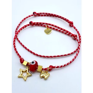 Concept Hubutu Hediyelik 2’li Lüks Kartlı Jelatinli Marteniçka  Dilek Bilekliği Mart Ipi Seti