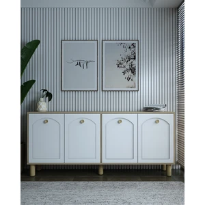 SİMPLECT(KX180) Bohem Konsol Safirmeşe-Beyaz