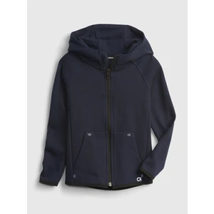 Erkek Bebek Lacivert GapFit Fit Tech Kapüşonlu Sweatshirt
