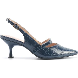 Nine West Luban 5fx Lacivert Kadın Topuklu Ayakkabı