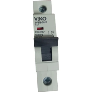 16 Amper B. Tipi. Otomatik Sigorta   4VTB-1B16-SN2  4,5 Ka  1p  B  16A