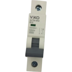 10 AMPER Otomatik Sigorta   4VTB-1B10-SN2  4,5 kA  1P  B  10A  Un: 230/400V~