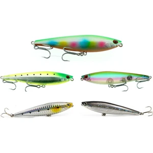 Big Dog-X 9.5 cm 13.5 gr Su Üstü Maket Balık 179 Uv Green Sardine