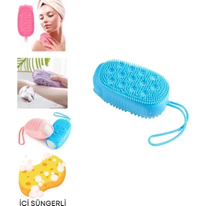 Dr. Dermalok Süngerli Silikon Banyo Kesesi