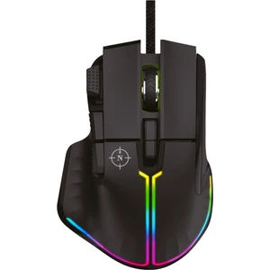 Ragnarok Rgb 12.800 Dpı 400 IPS 50G PMW3389 Profesyonel Makrolu Gaming Siyah Oyuncu Mouse