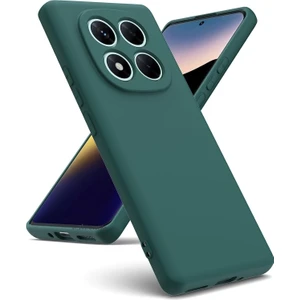 M.TK Moveteck Xiaomi Redmi Note 14 Pro 4g Kılıf Kamera Korumalı Yumuşak Renkli Silikon Kapak Silinebilir Mat Hisli