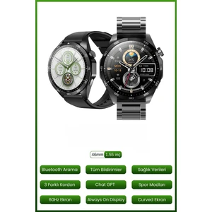 Watch Hx-4 Max Harvox Akıllı Saat Iphone ve Android Tüm Telefonlara Uyumlu