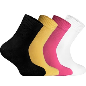 Comfort Serisi 4 'lü Unisex Bambu Organik Günlük Şeker Çorabı