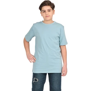 ERDEM KIDS Erkek Çocuk Düz Kısa Kollu Casual-Okul Basic T-Shirt