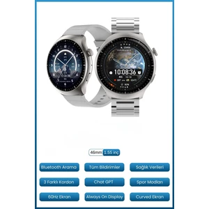 Fırsat 7 Watch Hx-4 Pro Harvox Akıllı Saat Apple iPhone ve Android Tüm Telefonlara Uyumlu