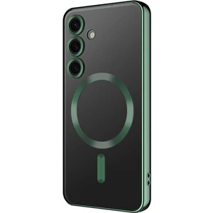 Samsung Galaxy S25 Plus Kılıf Kamera Lens Korumalı Renkli Magsafe Şeffaf Silikon
