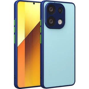 Xiaomi Redmi Note 13 4g Uyumlu Kılıf Hux Kapak-Lacivert