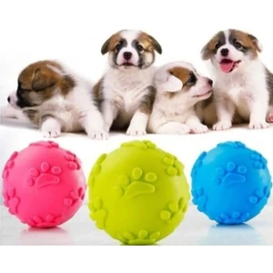 Akan Marketing Köpek Isırma Topu Pati Desenli