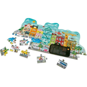 Puzzle Hareketli Şehir Yapbozu