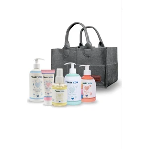 Baby Icon Babyıcon Organik Bebek Bakım Seti (Organizer )