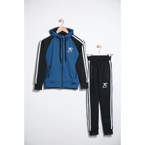 Pina Kids Unisex Dalgıç Kumaş Spor  Çocuk Eşofman Takımı ESF.2525